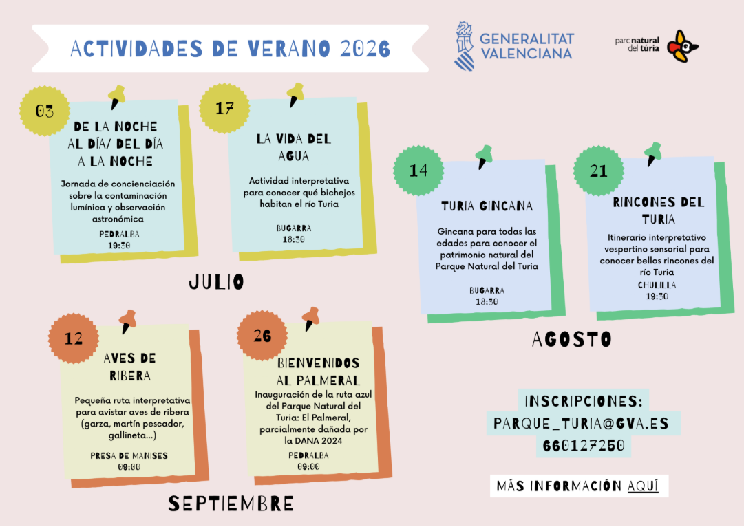 Eventos parc Natural del Turia